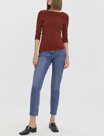 Bluza Vero Moda, maro