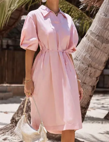 Rochie medie SHEIN, roz