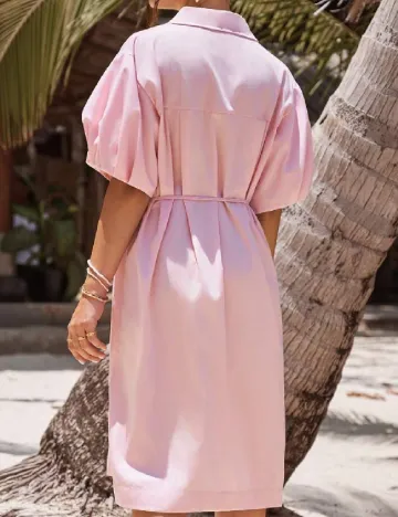 Rochie medie SHEIN, roz