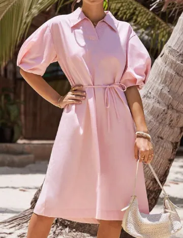 Rochie medie SHEIN, roz