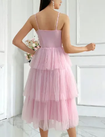 Rochie medie SHEIN, roz