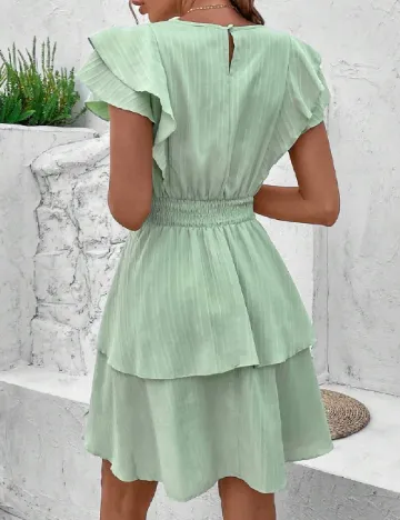 Rochie scurta SHEIN, verde Verde