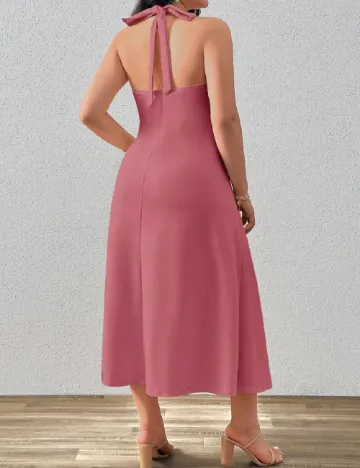 Rochie medie SHEIN CURVE, roz