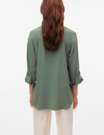 Camasa Oversize Vero Moda, verde