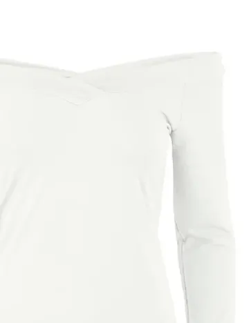 Bluza Pieces, alb