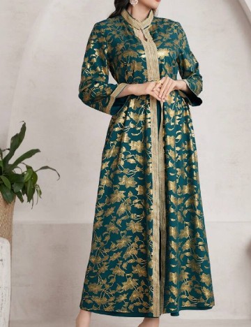 Rochie lunga SHEIN, verde