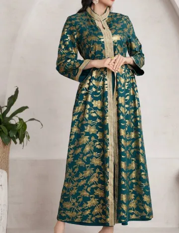 Rochie lunga SHEIN, verde