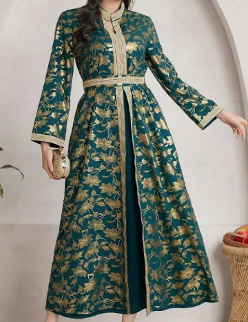 Rochie lunga SHEIN, verde