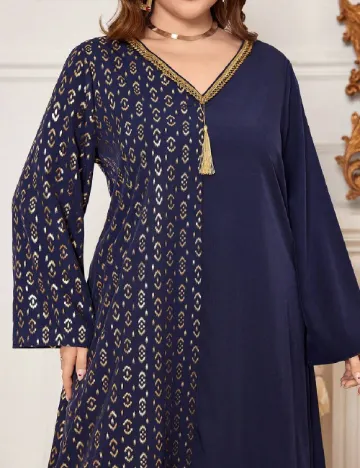 Rochie medie SHEIN CURVE, bleumarin