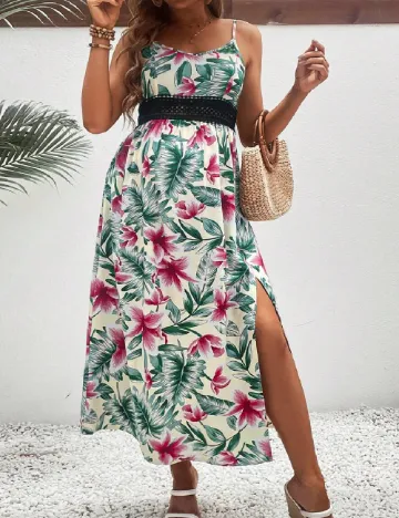 Rochie medie SHEIN Maternity, floral