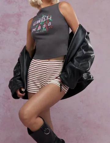 Top Missguided, gri inchis