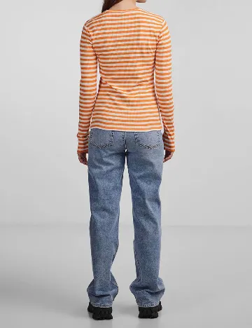 Bluza Pieces, portocaliu