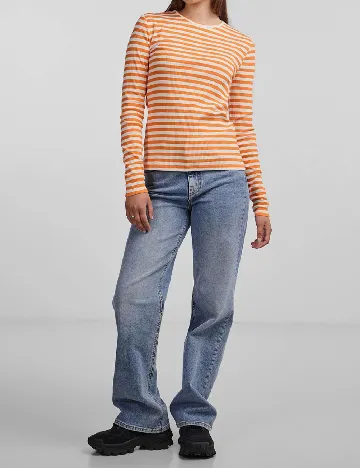 Bluza Pieces, portocaliu