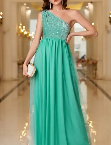 Rochie lunga SHEIN, turcoaz