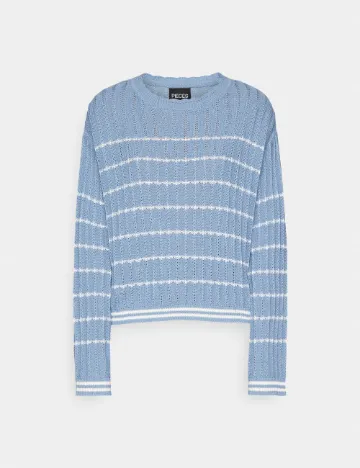 Bluza Pieces, albastru