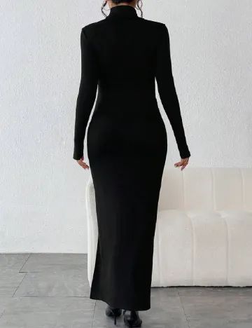 Rochie lunga SHEIN Maternity, negru