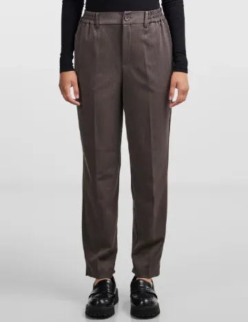 Pantaloni Pieces, maro