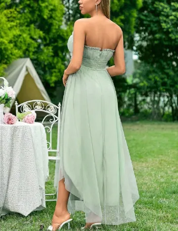 Rochie lunga SHEIN, verde Verde