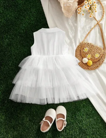 Rochie Shein Kids, alb