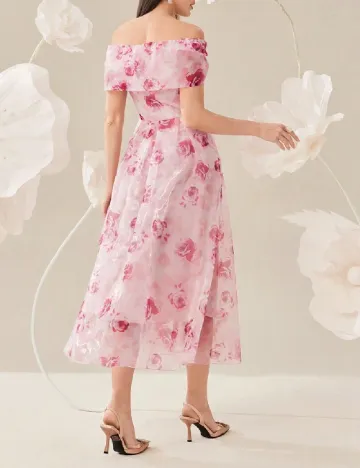 Rochie medie SHEIN, roz
