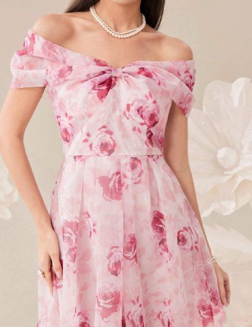 Rochie medie SHEIN, roz