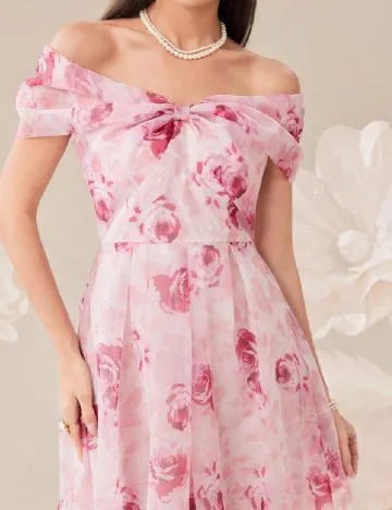 Rochie medie SHEIN, roz