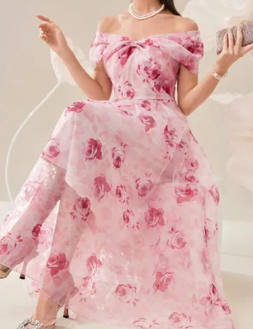 Rochie medie SHEIN, roz