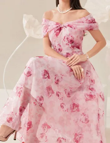 Rochie medie SHEIN, roz