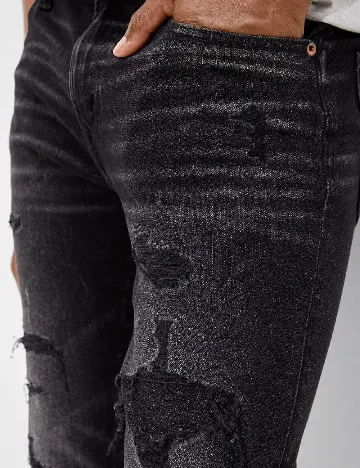 Blugi American Eagle, negru