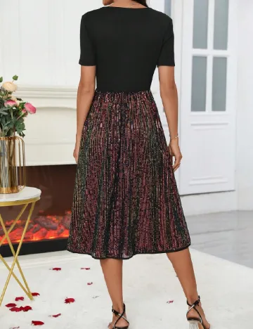 Rochie medie SHEIN, negru Negru