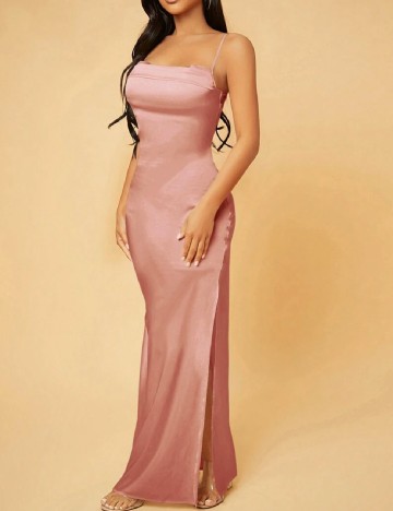 Rochie lunga SHEIN, roz