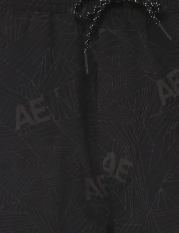 Pantaloni American Eagle, negru