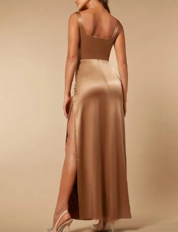Rochie lunga SHEIN, maro
