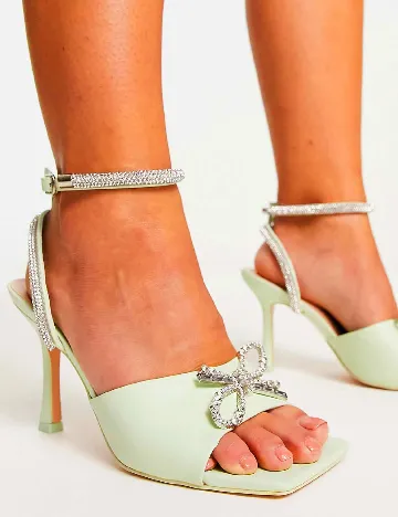 Sandale Public Desire, verde