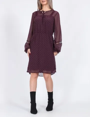 Rochie scurta Vero Moda, mov