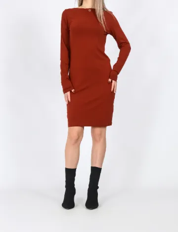 Rochie scurta Vero Moda, maro