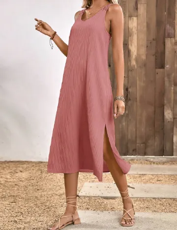 Rochie medie SHEIN, roz