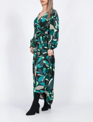 Rochie lunga Vero Moda, verde