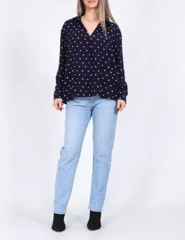 Camasa Vero Moda, bleumarin