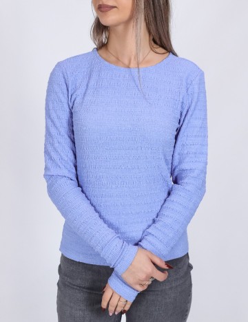 Bluza Pieces, albastru