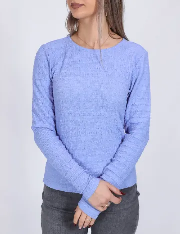 Bluza Pieces, albastru
