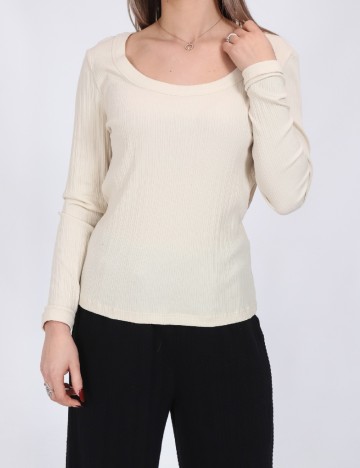 Bluza Vero Moda, crem