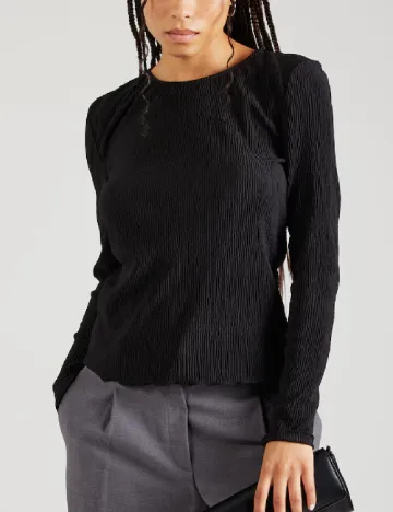 Bluza Pieces, negru