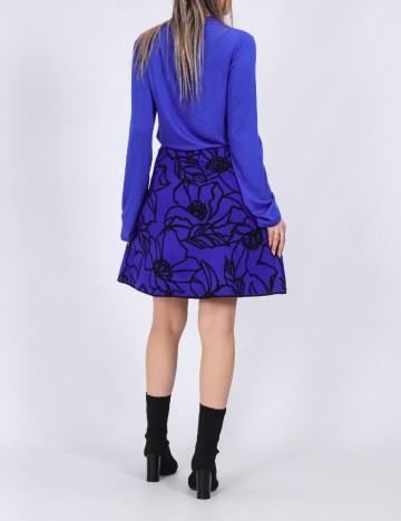 Fusta Vero Moda, albastru