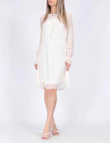 Rochie scurta Vero Moda, alb