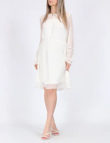 Rochie scurta Vero Moda, alb