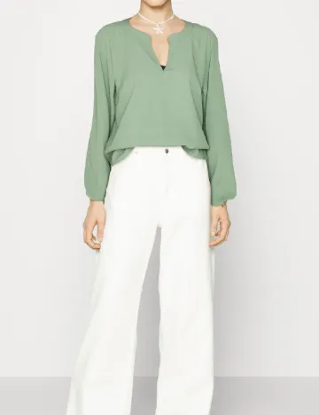 Bluza Pieces, verde