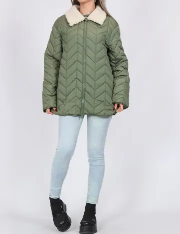 Geaca Pieces, verde