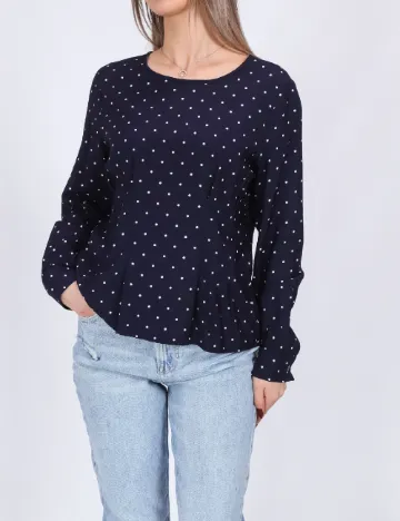Bluza Vero Moda, bleumarin