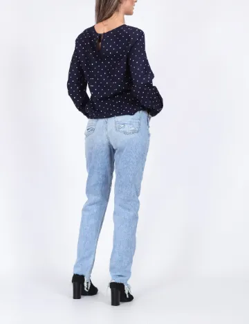 Bluza Vero Moda, bleumarin